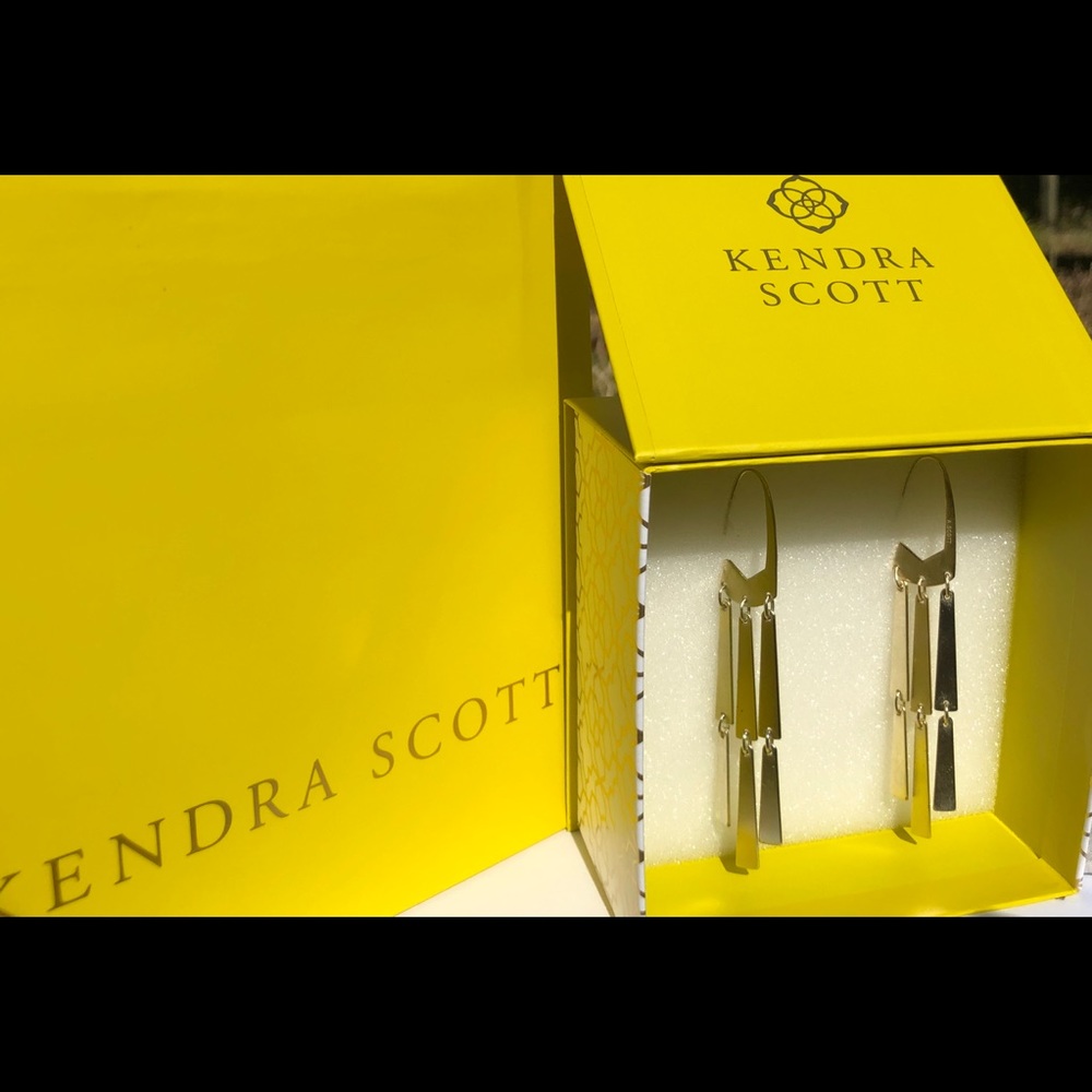 Kendra Scott 14k Gold Plated Dangle Earrings